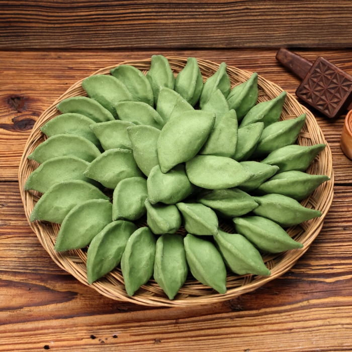 (냉동) 생 모싯잎 송편 25개  기피/통동부/깨/개떡